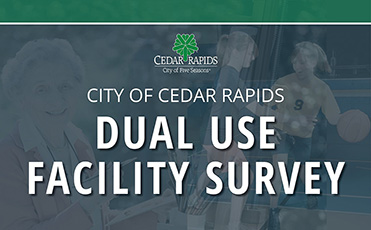 Graphic with text saying Dual Use Facility Survey